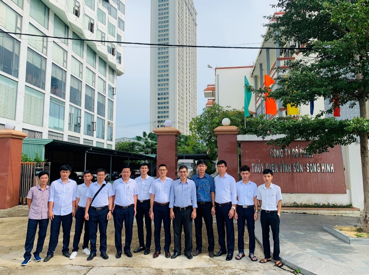 Công ty Thủy điện Huội Quảng Bản Chát tổ chức tham quan học tập kinh nghiệm tại Công ty Cổ phần Thủy điện Vĩnh Sơn - Sông Hinh