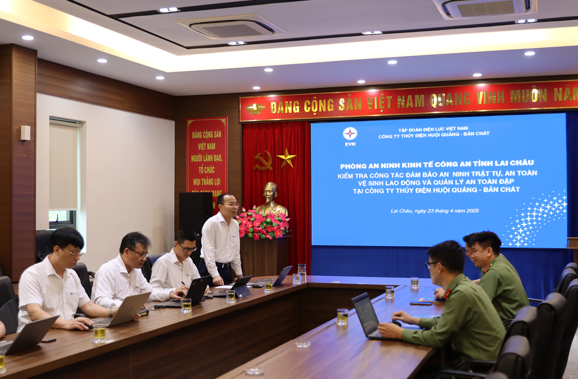   Chủ động giữ vững an ninh, an toàn lao động và vận hành hiệu quả các công trình trọng điểm