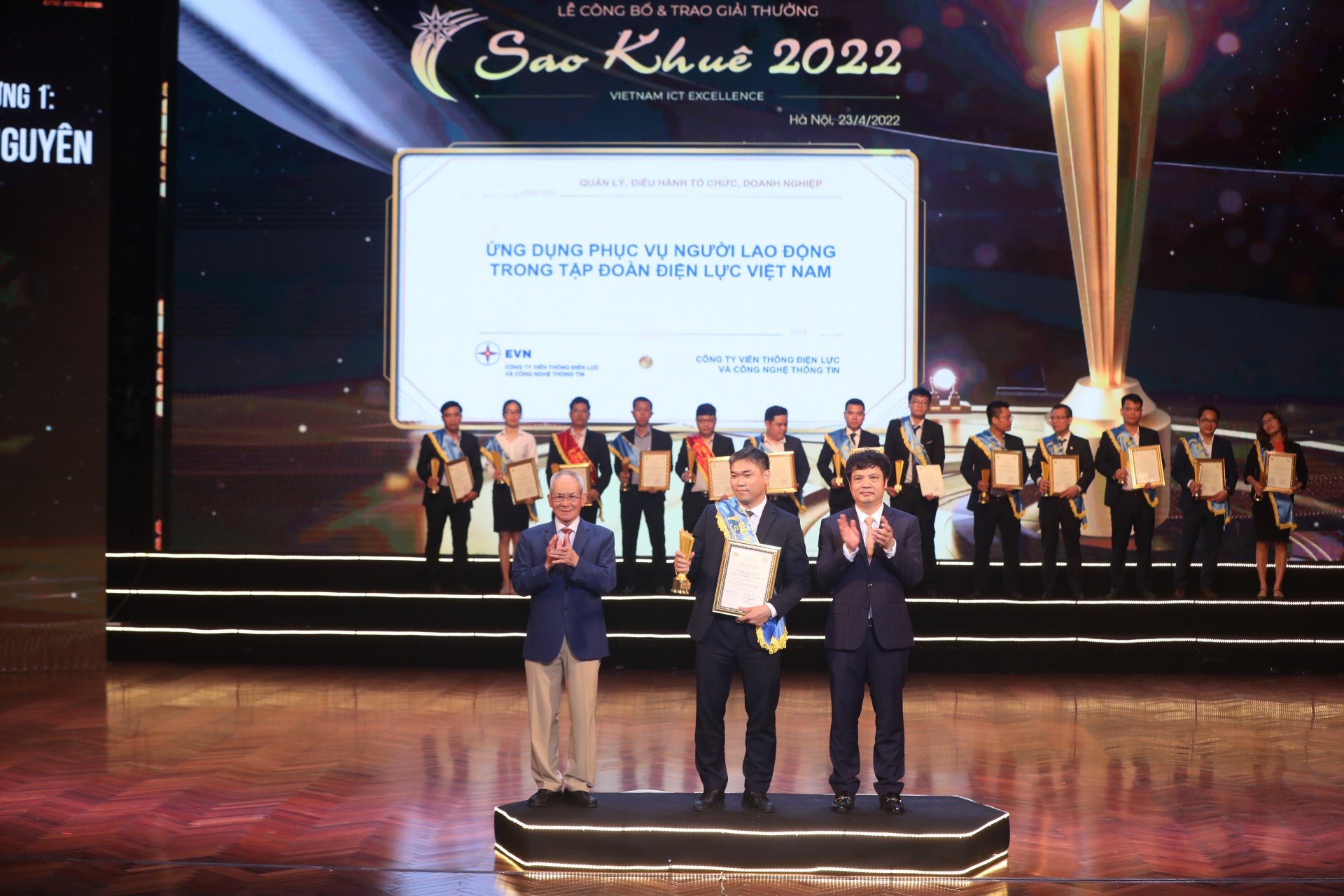 Ứng dụng Smart EVN đạt Giải Sao Khuê 2022