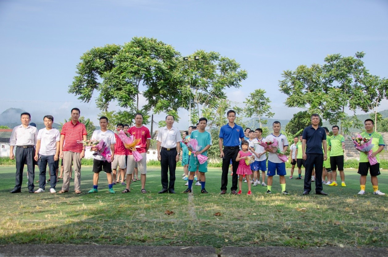 Công ty Thủy điện Huội Quảng - Bản Chát tổ chức Hội thao công nhân viên chức lao động năm 2019