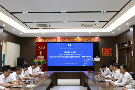Hội thi thợ giỏi năm 2022 trong Công ty Thủy điện Huội Quảng - Bản Chát