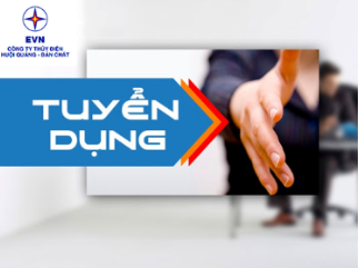 Thông báo về việc tuyển dụng lao động